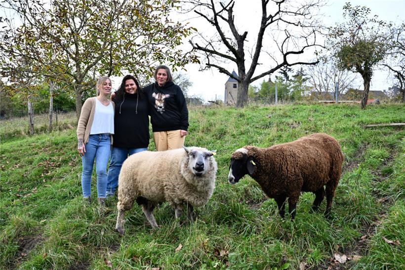 Die Tierschützerinnen der Frida Asbl setzen sich für alle Tierarten ein: v.l.n.r. Cynthia Czaika, Cindy Marcinkowski, Adela Fuentes
