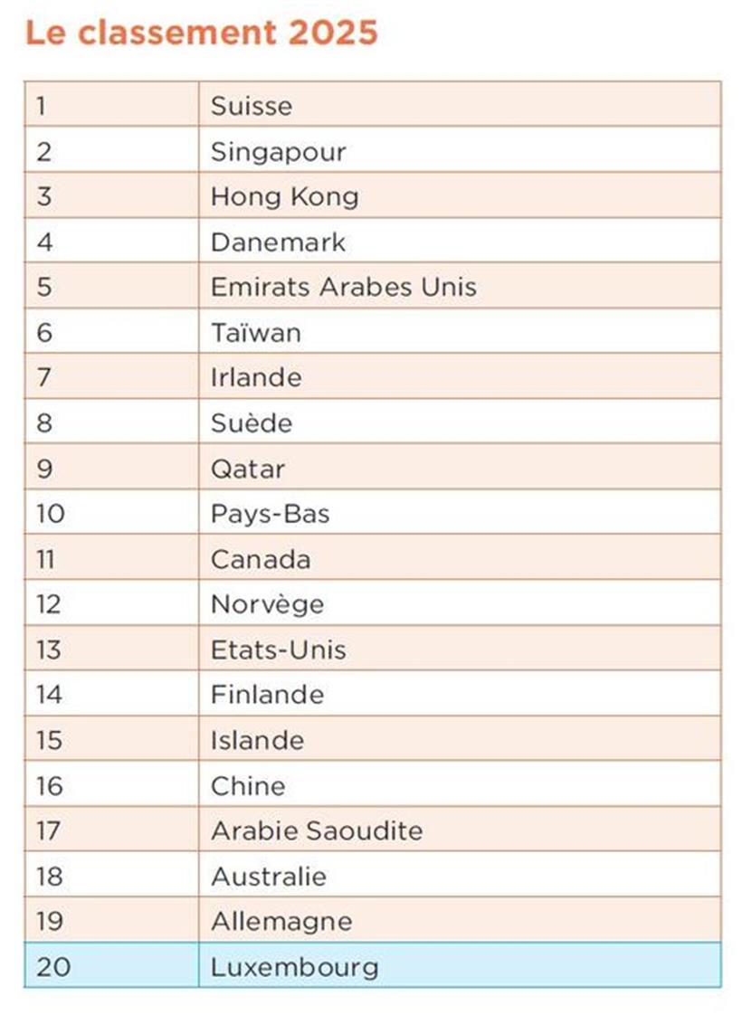 Top 20 Unternehmen im IMD-Wettbewerbs-Ranking 2025 mit Logos und Platzierungen dargestellt