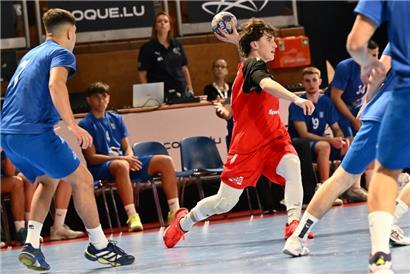 Die U18-Auswahl um Tim Nothum belegt Platz vier in der Abschlusstabelle
