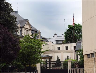 Die US-Botschaft auf dem Limpertsberg (2013)
