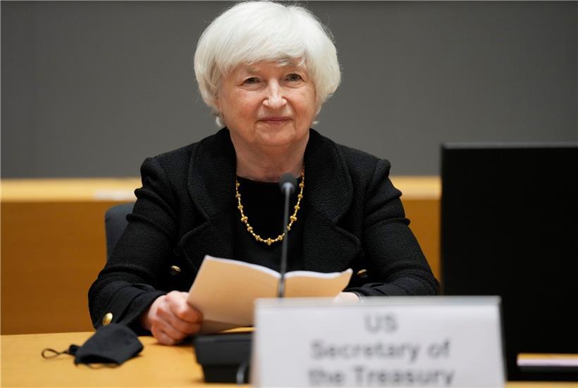 Die US-Finanzministerin Janet Yellen verlangt von der EU, die Internet-Riesen nicht zu besteuern, und Brüssel gehorcht
