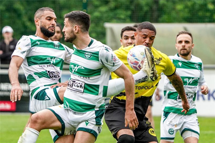 Die US Hostert musste ohne ihren Top-Torjäger auskommen
