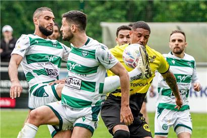 Die US Hostert musste ohne ihren Top-Torjäger auskommen
