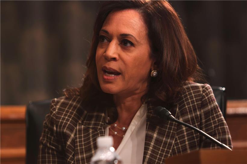 Die US-Senatorin Kamala Harris
