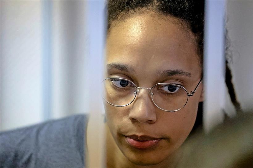 Die US-amerikanische Basketballerin Brittney Griner wurde zu neun Jahren Haft verurteilt
