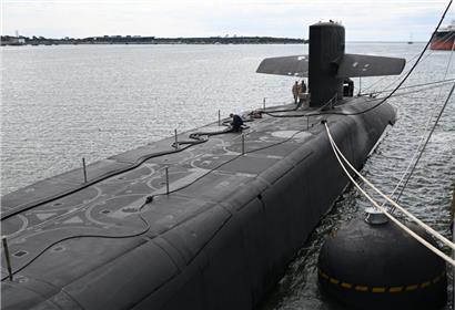 Die USS Ohio, ein nuklear angetriebenes Lenkwaffen-U-Boot mit 150 Mann Besatzung
