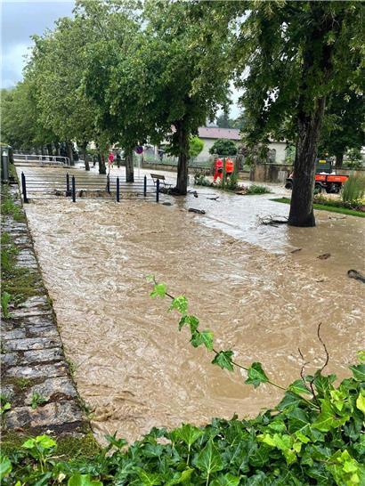Die Überschwemmungen in Echternach
