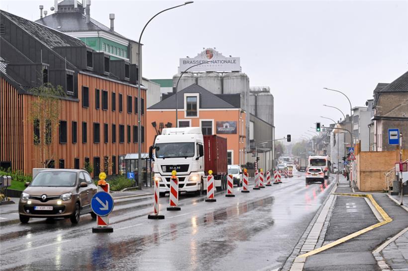 Die Umgehung soll die Avenue de Luxembourg in Bascharage entlasten 
