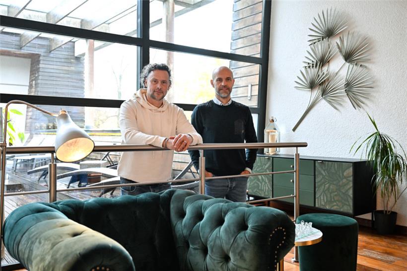 Die Verantwortlichen der Escher Schwimmbäder: Jean Wagner (l.) und Mike Fandel
