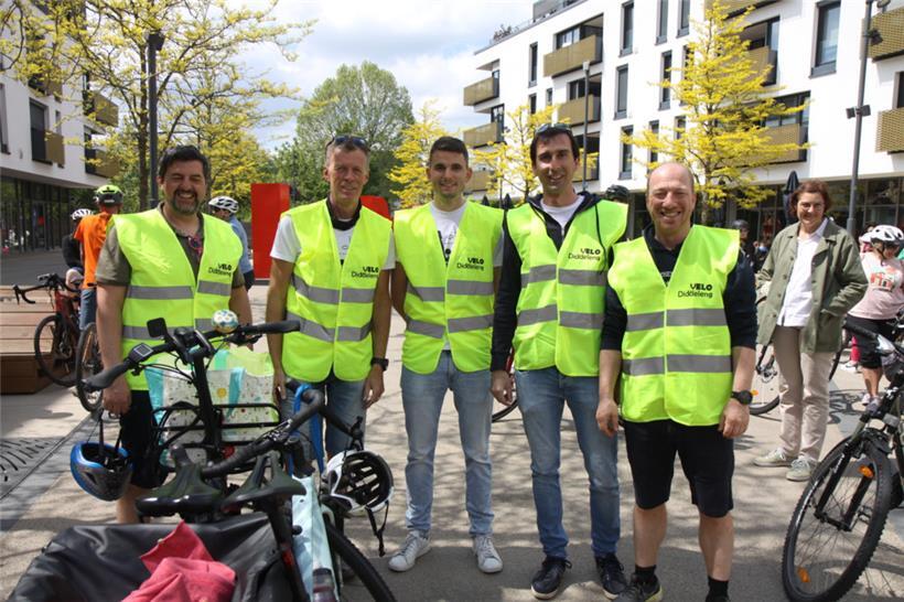 Die Verantwortlichen und Organisatoren der Tour sorgten für den guten Ablauf der Veranstaltung
