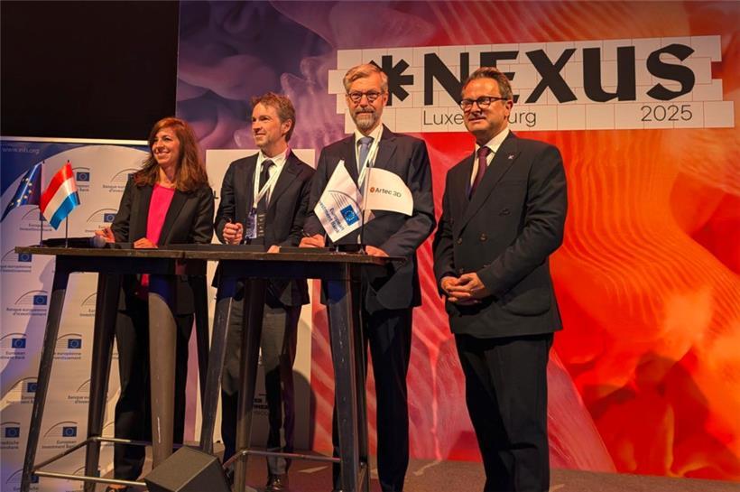Die Vergabe des Kredits von über 15 Millionen Euro durch die EIB an Artec 3D
