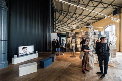 Die Vernissage der „Triennale jeune création“ in den Rotondes
