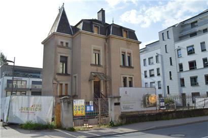 Die Villa Conter im Gebäude Nummer 28 in der Alexis-Heck-Straße
