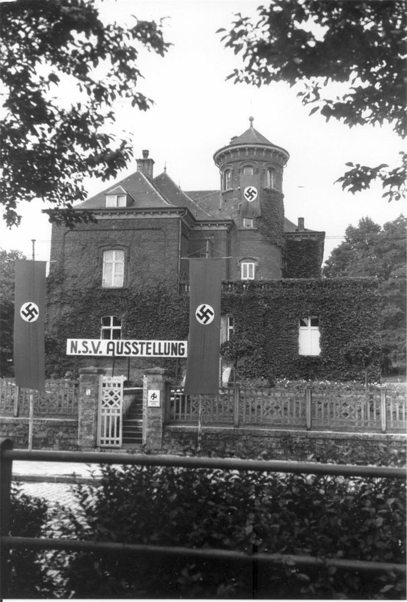 Die Villa Laval war Sitz einer „Sondertagung der NS-Volkswohlfahrt“ im Juli 1942...