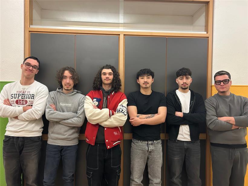 Die Vita-Gruppe (v.l.): Luis, Michel, Manuel, Johnny, Rik und Vasco
