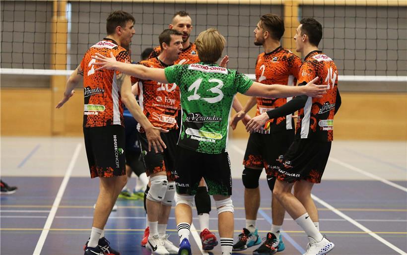 Die Volleyballer aus Lorentzweiler wollen am Samstag den ersten Schritt Richtung Meistertitel machen
