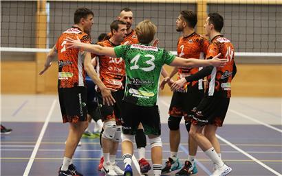 Die Volleyballer aus Lorentzweiler wollen am Samstag den ersten Schritt Richtung Meistertitel machen
