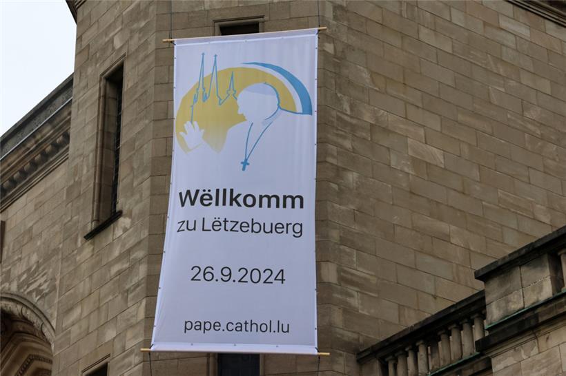 Die Vorkehrungen laufen längst: Am Donnerstagmorgen kommt der Papst, am Donnerstagabend ist er bereits wieder weg 
