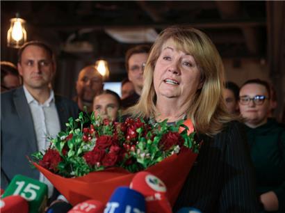 Die Vorsitzende der litauischen Sozialdemokraten, Vilija Blinkeviciute, will unter anderem die sozialen Ungleichheiten im Land bekämpfen
