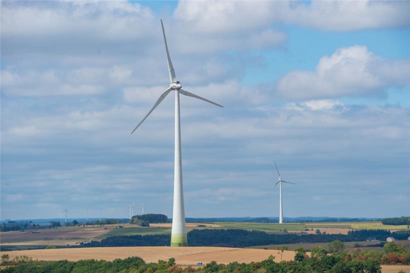 Die Windenergie hat inzwischen das Gas überholt
