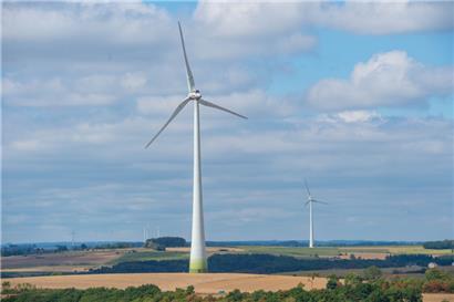 Die Windenergie hat inzwischen das Gas überholt
