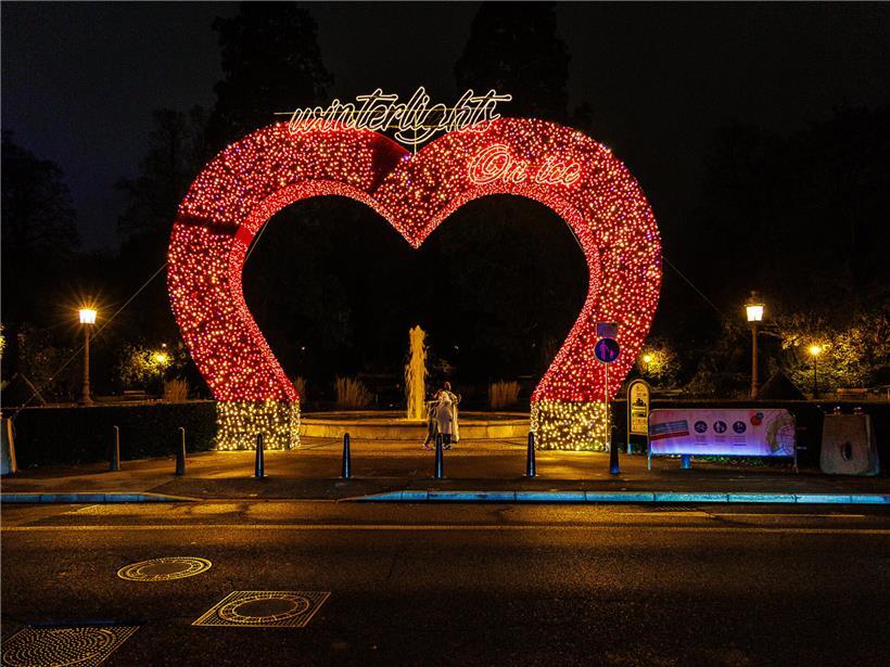 Die Winterlights locken jedes Jahr Tausende Menschen in die Hauptstadt