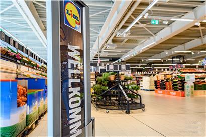 Die Zahl der Kunden in den Luxemburger Lidl-Geschäften war im vergangenen Jahr rückläufig. Dennoch legte das Volumen der Verkäufe stark zu.
