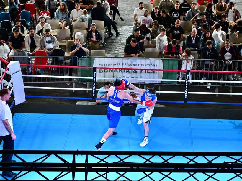 Die Zuschauer in Belval konnten spannende Kämpfe verfolgen
