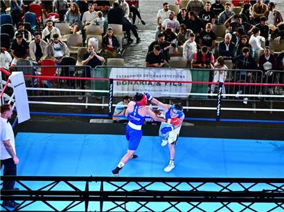 Die Zuschauer in Belval konnten spannende Kämpfe verfolgen
