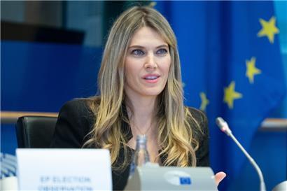 Die abgesetzte EP-Vizepräsidentin Eva Kaili will im EU-Parlament ihre Arbeit als Abgeordnete wieder aufnehmen

