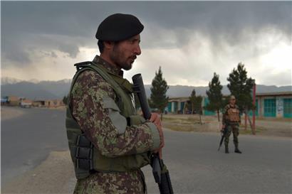 Die afghanische Armee soll das Land nun selbst sichern

