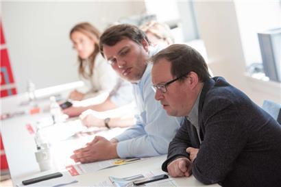 Die aktuellen Gemeinderäte Stéphane Biwer (r.) und Ben Funck
