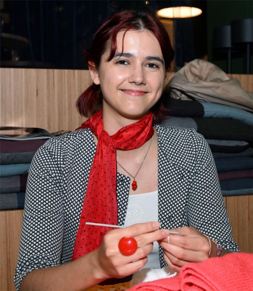 Die angehende Studentin Anne Pullig (25)
