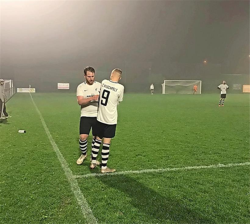 Die bedeutende Einwechselung wurde vom Verein festgehalten und über Facebook geteilt
