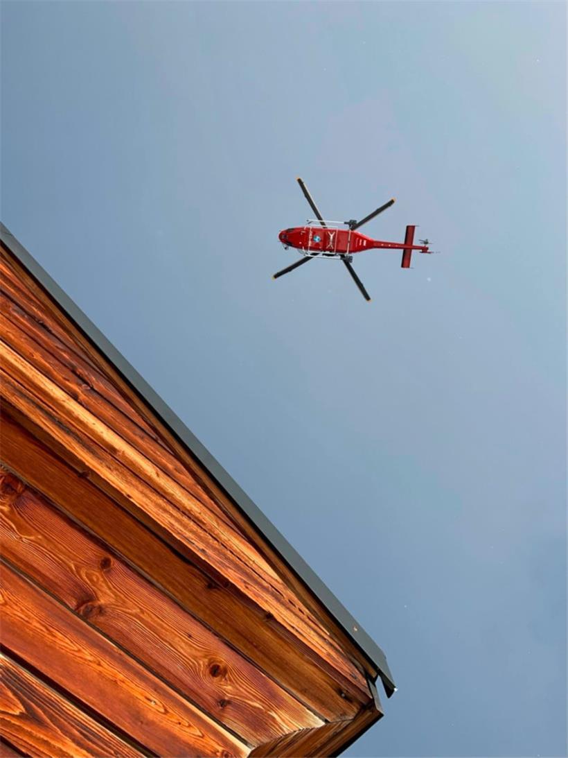 Die beiden Alpinisten waren seit Donnerstag im Solvaybiwak