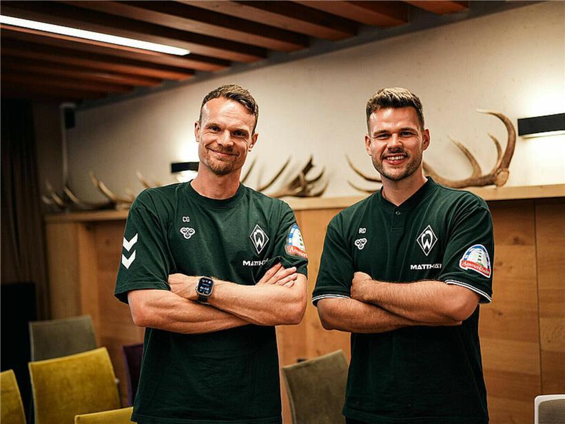 Co-Trainer Raphael Duarte und Christian Groß übernehmen interimistisch das Training beim SV Werder Bremen