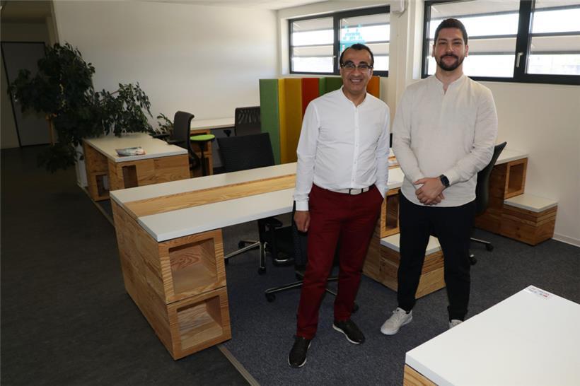 Die beiden Firmengründer Adam Selamnia und Alberto Noronha
