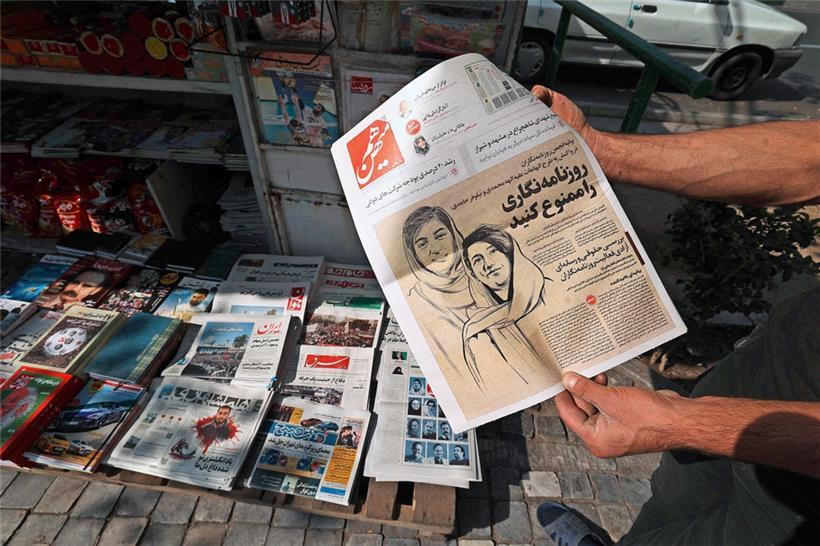 Die beiden Journalisten, die die Umstände des Todes von Mahsa Amini recherchierten, wurden vom Regime eingesperrt
