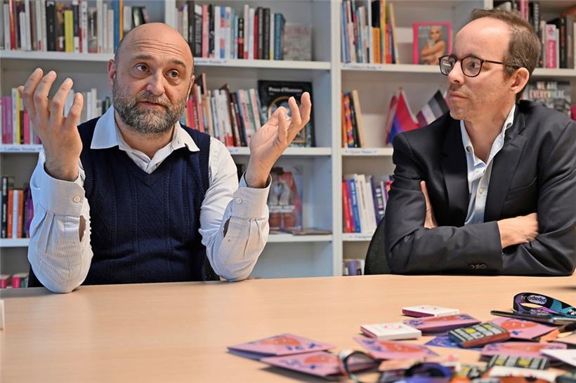 Die beiden Männer an der Spitze von Cigale: Direktor Didier Schneider und Präsident Max Lamesch
