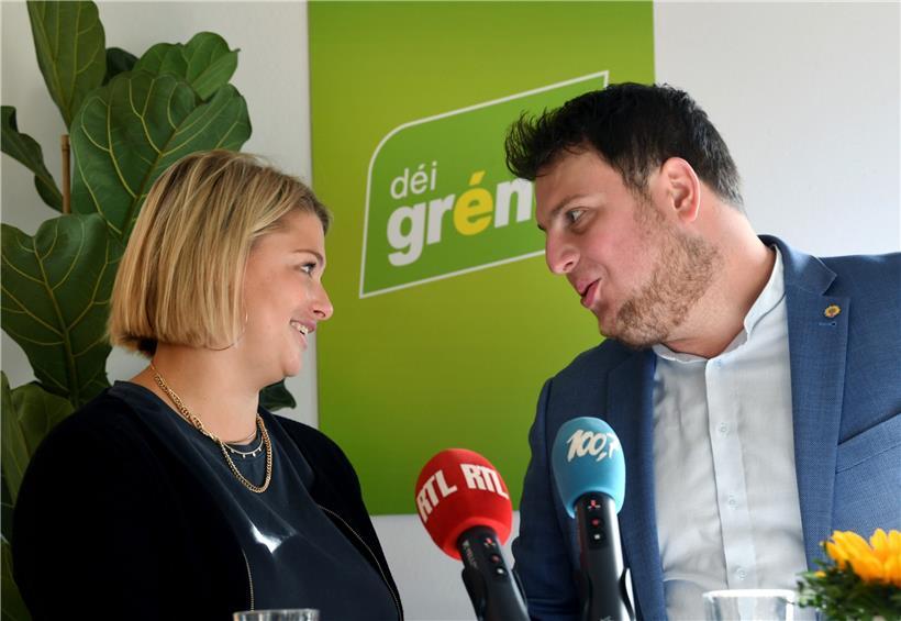 Die beiden Parteipräsidenten Djuna Bernard und Meris Sehovic wollen in den letzten zwei Jahren der Legislaturperiode noch einiges bewegen
