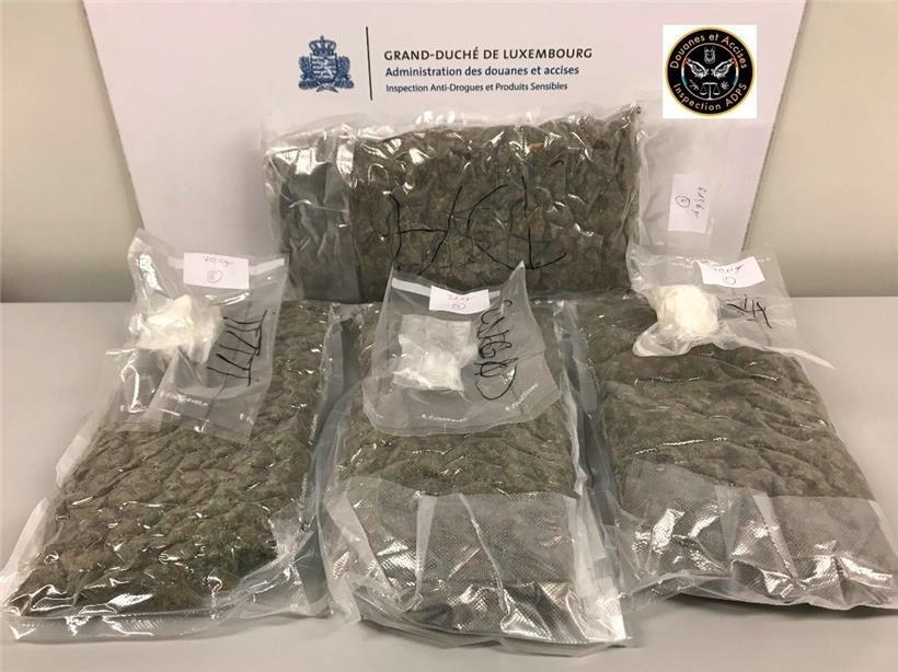 Die beschlagnahmten Drogen
