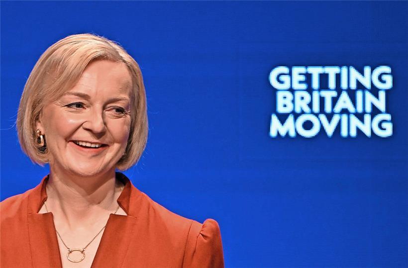 Die britische Premierministerin Liz Truss steht nach nur wenigen Wochen im Amt bereits in den eigenen Reihen in der Kritik
