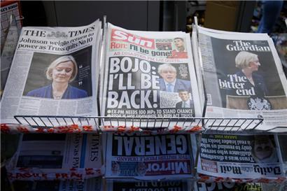 Die britische Premierministerin Truss trat am Donnerstag zurück – die Spekulationen um die Nachfolge beherrschen die Schlagzeilen
