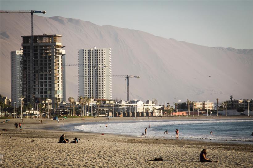 Die chilenische Stadt Iquique
