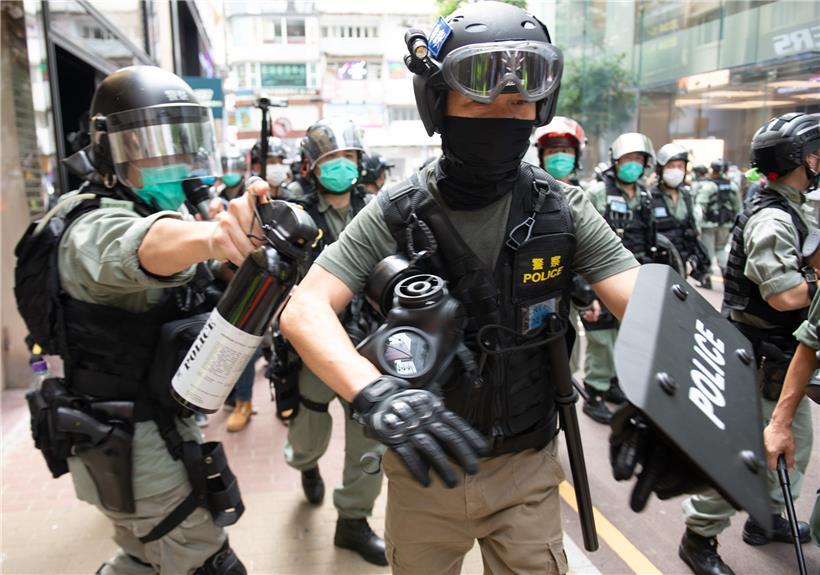 Die chinesische Regierung hat den Repressionsapparat in Hongkong mit einem neuen Sicherheitsgesetz wesentlich gestärkt
