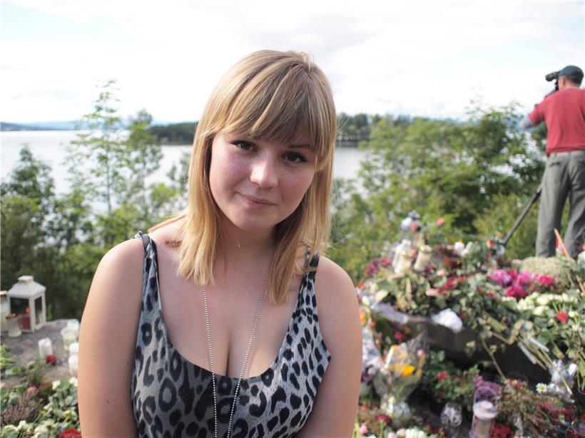 Die damals 20-jährige Jorid Nordmellan im August 2011
