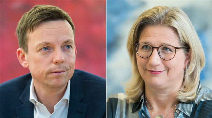 Die derzeitige saarländische Wirtschaftsministerin Anke Rehlinger könnte nach dem 27. März den Amtsinhaber Tobias Hans als Ministerpräsidentin des Saarlandes ablösen
