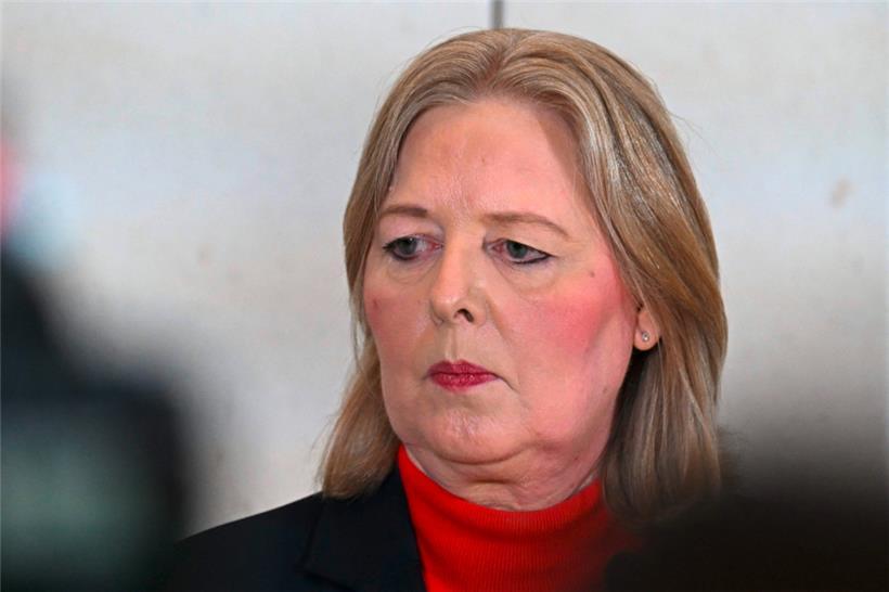 Die deutsche Arbeitsministerin Bärbel Bas: Ihr Gesetzentwurf zur Rentenreform ist weiterhin in der Koalition umstritten
