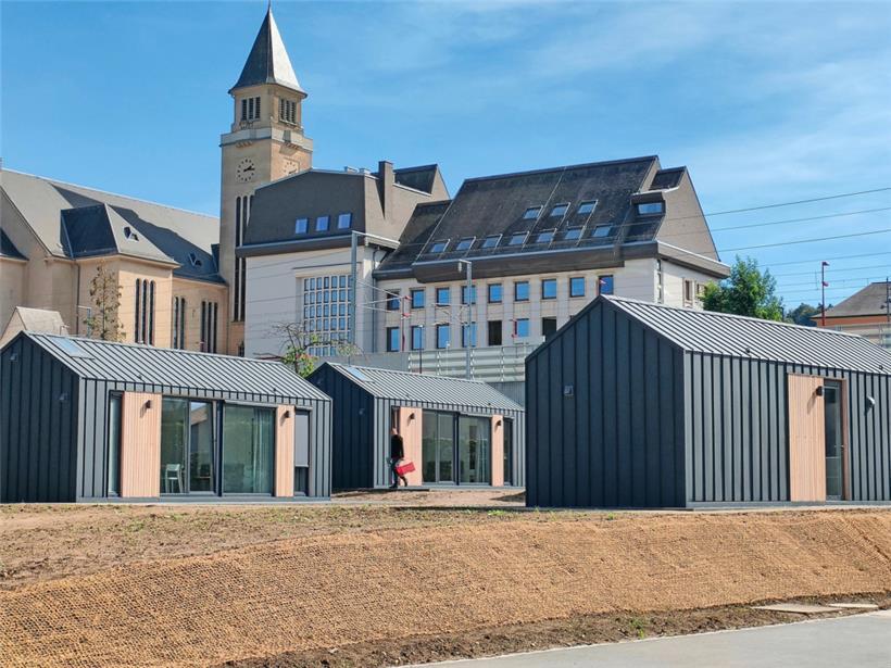 Die drei Tiny Houses von Schifflingen
