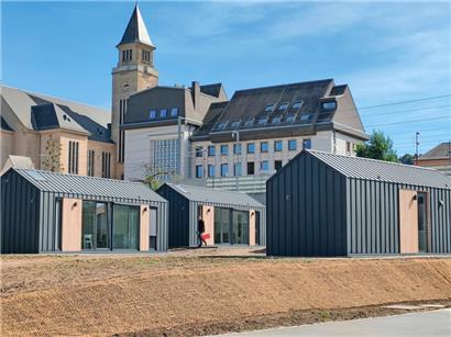 Die drei Tiny Houses von Schifflingen
